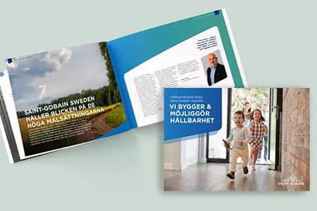 Saint-Gobain Sweden hållbarhetsrapport 2022