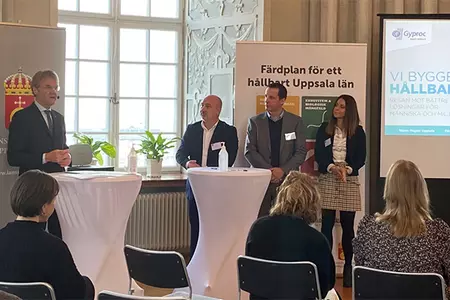 Gyprocs hållbarhetslöfte för ett Hållbart Uppsala län