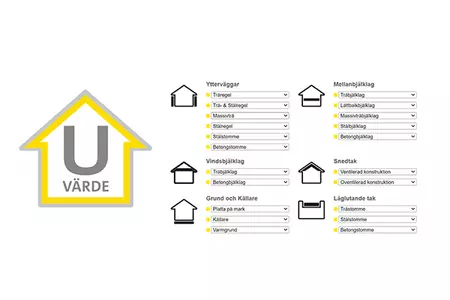 Isover u-värdesberäknare