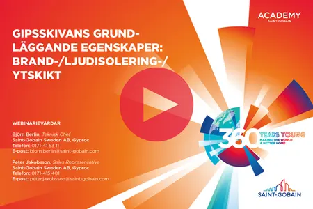 Saint-Gobain webinarium inspelning