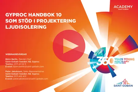 Saint-Gobain webinarium inspelning