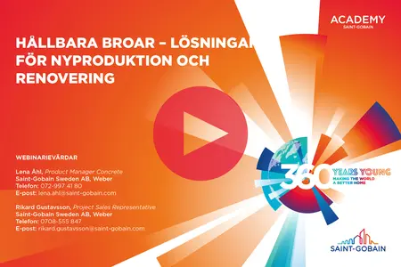 Saint-Gobain webinarium inspelning