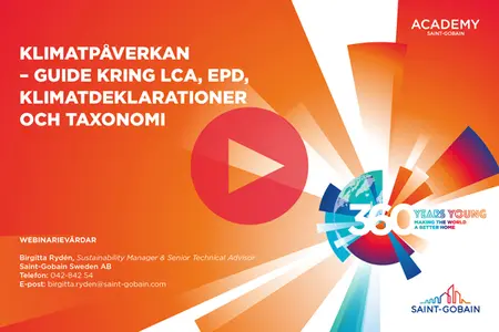 Saint-Gobain webinarium inspelning