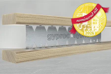 Gyproc Hybridregel - nominerad till Nordbyggs guldmedalj 2026