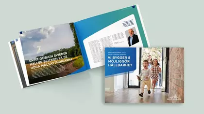 Saint-Gobain Sweden hållarhetsrapport 2022