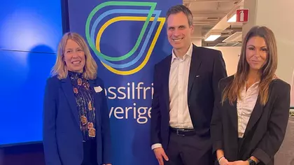 Saint-Gobain Sweden deltog vid lanseringen av uppgraderad färdplan