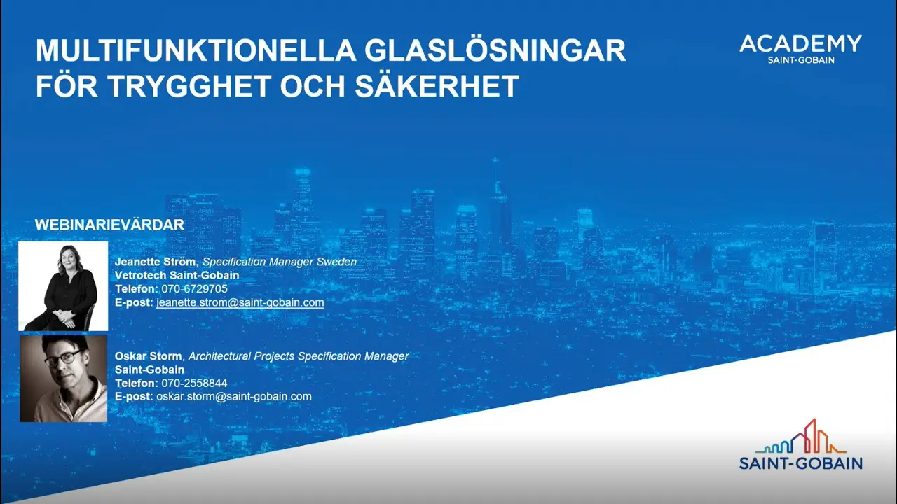 Webinarium: Multifunktionella glaslösningar för trygghet och säkerhet thumbnail